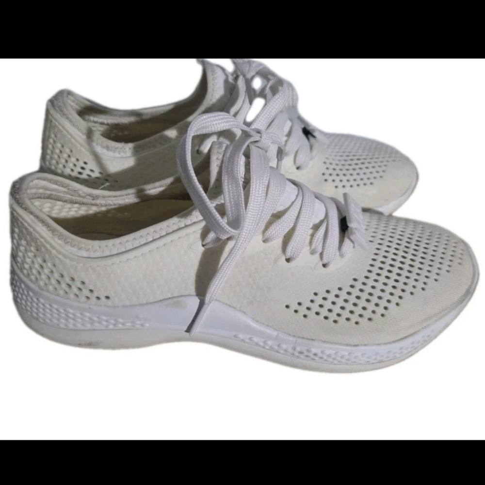 CROCS Literide 360 Pacer Shoes Women Size w9 White Sneaker
